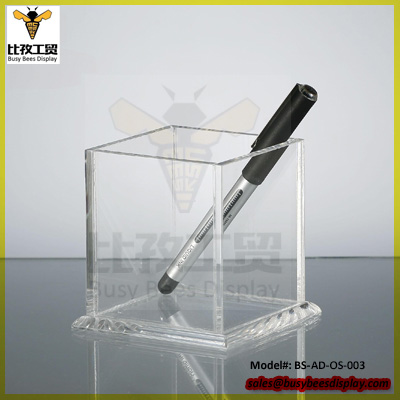 Clear Acrylic Pen Holder Display