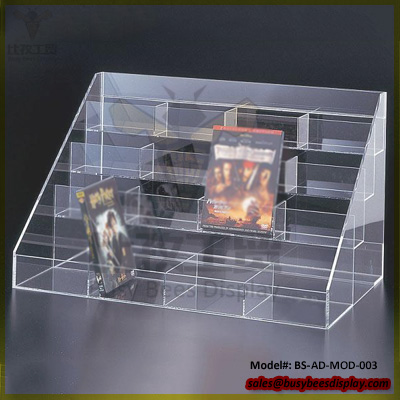 Clear Magazine Display Rack Holder Acrylic