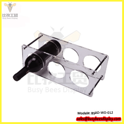 Transparent Acrylic Wine Display Racks